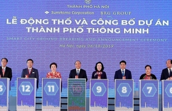 Thủ tướng Nguyễn Xuân Phúc dự Lễ động thổ dự án Thành phố thông minh