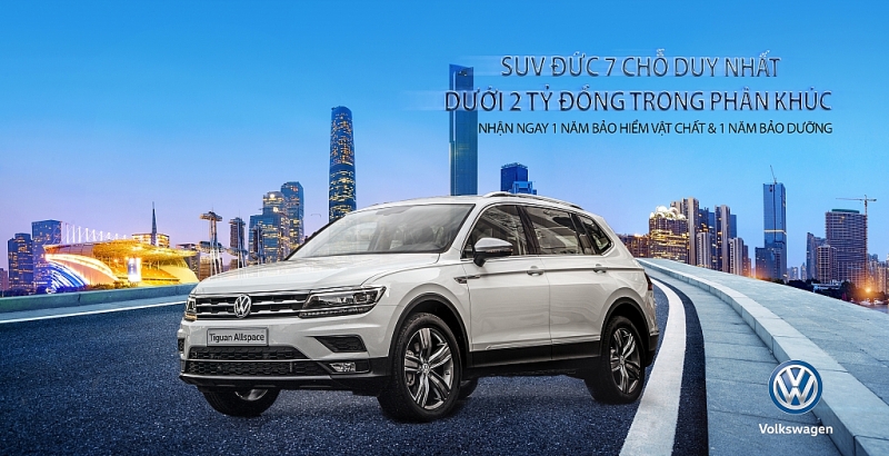 volkswagen khuyen mai cho khach hang mua tiguan allspace highline