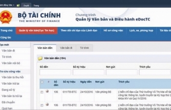 Bộ Tài chính tiết kiệm gần 3,6 triệu trang giấy mỗi năm nhờ điện tử hóa