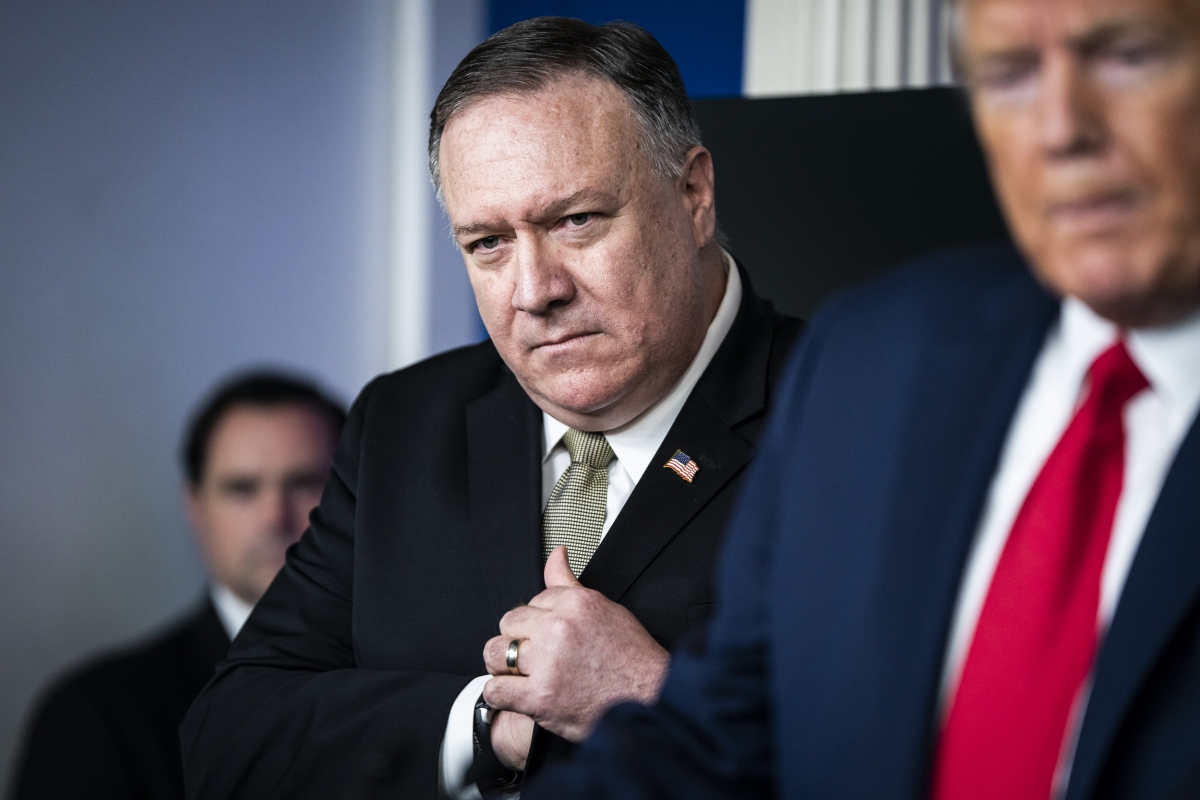 Ngoại trưởng Mỹ Mike Pompeo. Ảnh: NBC.