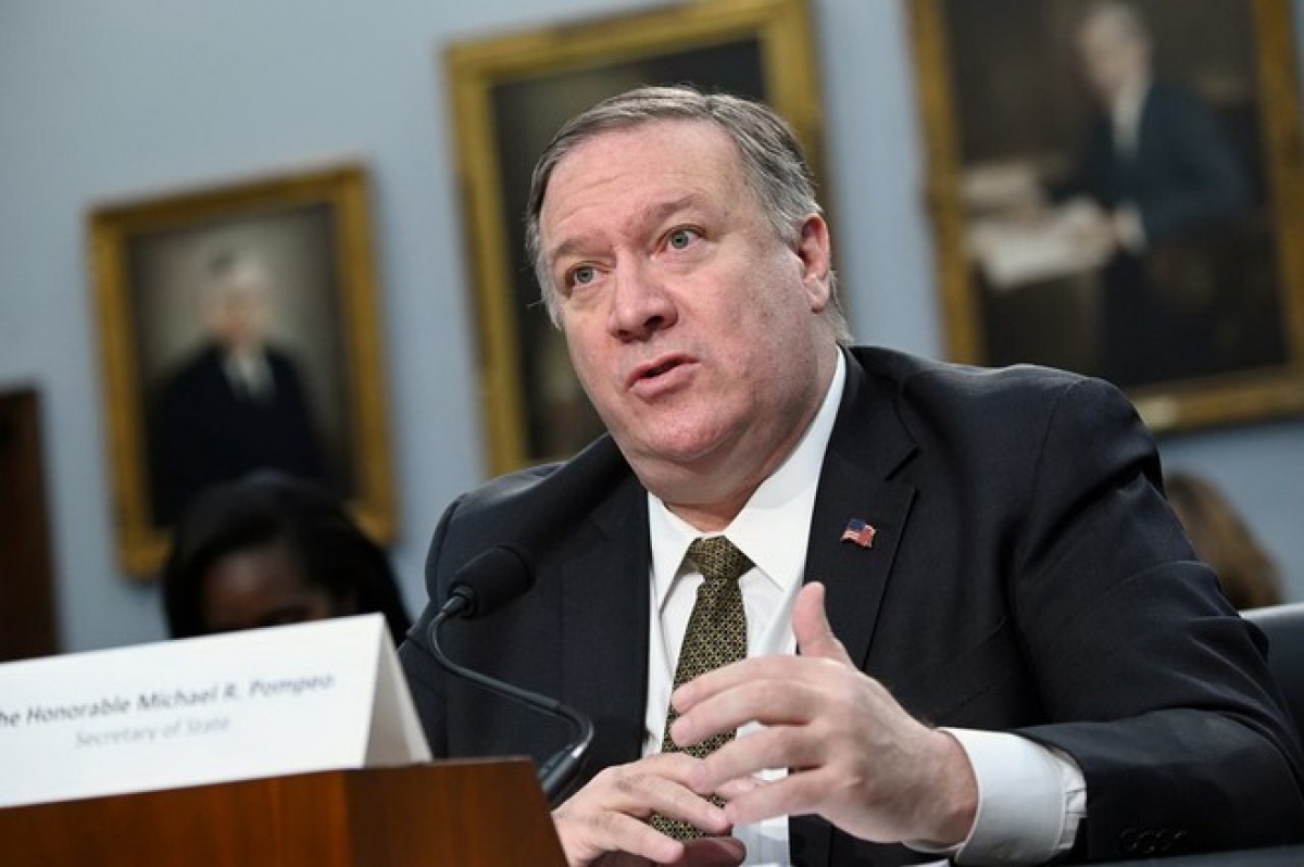 Cựu Ngoại trưởng Mỹ Mike Pompeo. (Ảnh: Reuters)