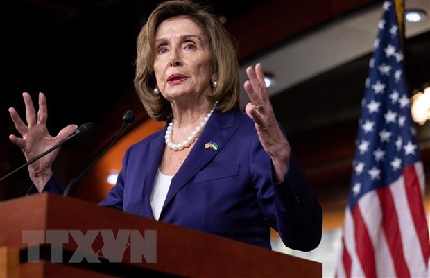 AFP: Chu tich Ha vien My Nancy Pelosi cong du Nhat Ban hinh anh 1