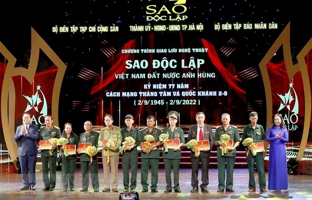 Chương trình "Sao Độc lập": Tôn vinh giá trị trường tồn của dân tộc