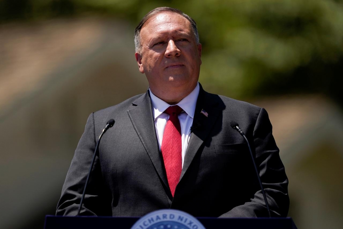 Ngoại trưởng Mỹ Mike Pompeo. Ảnh: Reuters