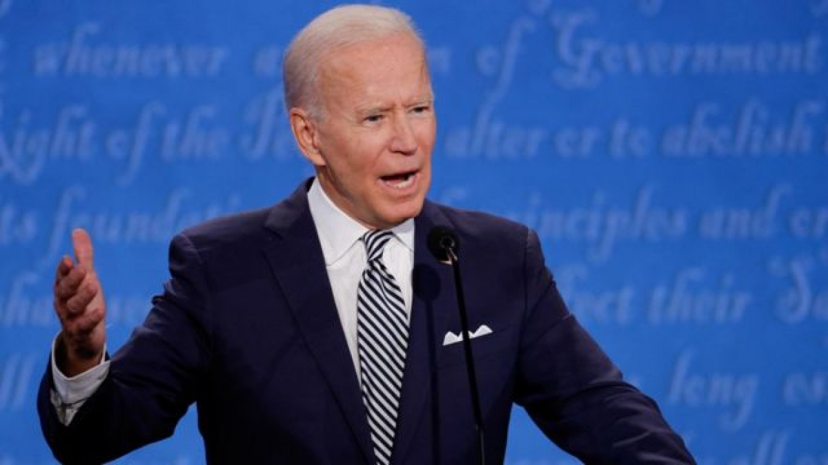 Ứng cử viên Tổng thống Biden. Ảnh: BBC.