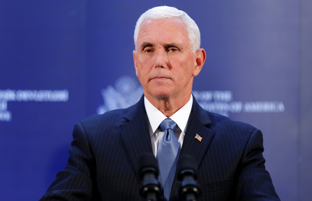 Phó Tổng thống Mỹ Mike Pence. Ảnh:NBC News.