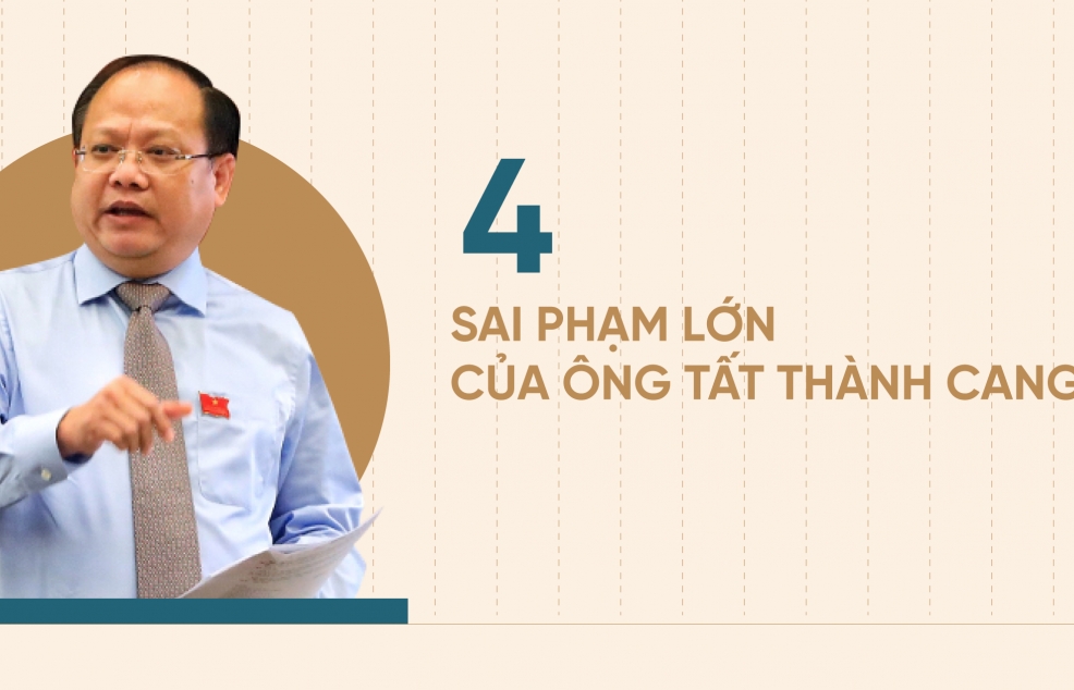 4 sai phạm lớn của ông Tất Thành Cang